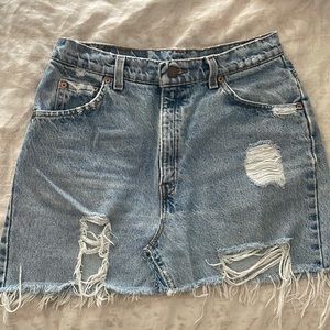 Levi’s jean skirt